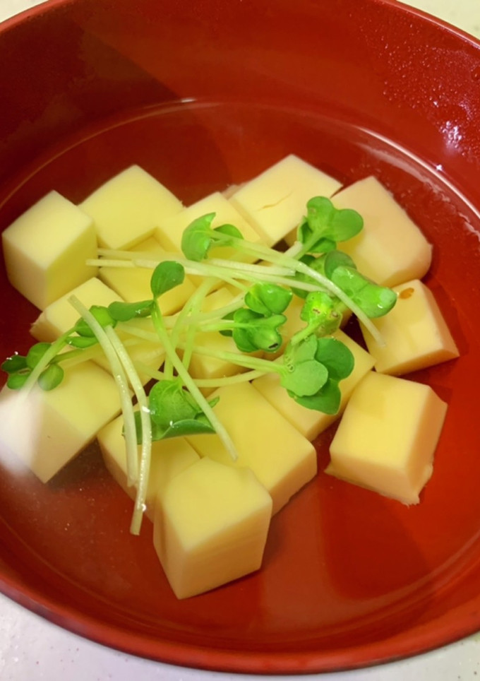 卵豆腐のすまし汁★白だしで簡単♪-レシピのメイン写真
