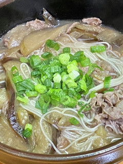茄子&牛肉で煮麺-レシピのメイン写真