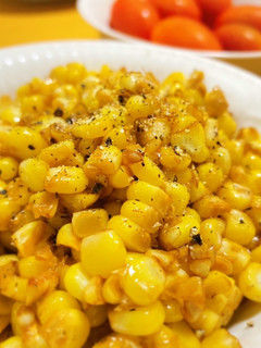 簡単♫コーンバター 焼きとうもろこし風-レシピのメイン写真