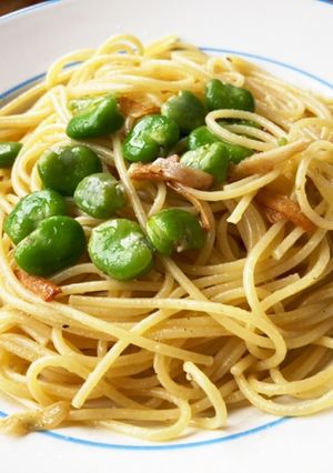 そら豆パスタ-レシピのメイン写真