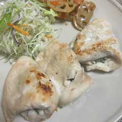 鳥ささみのチーズグリル焼き-レシピのメイン写真