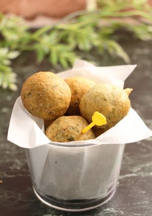 簡単！ゼッポリーネ　青のりほうじ茶風味-レシピのメイン写真