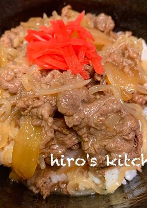 我が家の牛丼★ご飯がススム！-レシピのメイン写真