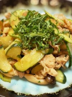 豚肉ときゅうりのサッパリ梅炒め-レシピのメイン写真
