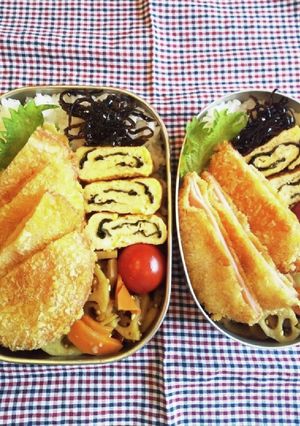 高校生 息子と娘のお弁当 9-レシピのメイン写真