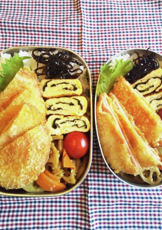高校生 息子と娘のお弁当 9-レシピのメイン写真