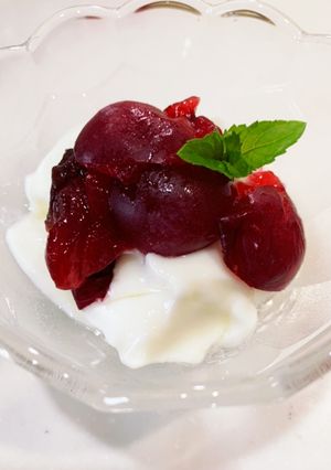 ゆかりのイブクロ　　プラムヨーグルト-レシピのメイン写真