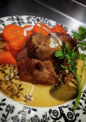 牛タンのシチューとコンソメ煮❨@≧↺≦@-レシピのメイン写真