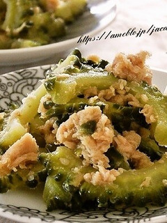 ゴーヤとツナの佃煮-レシピのメイン写真