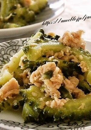 ゴーヤとツナの佃煮-レシピのメイン写真