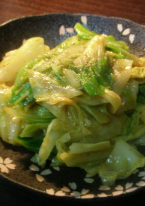 箸休めに☆キャベツのカレーお浸し-レシピのメイン写真