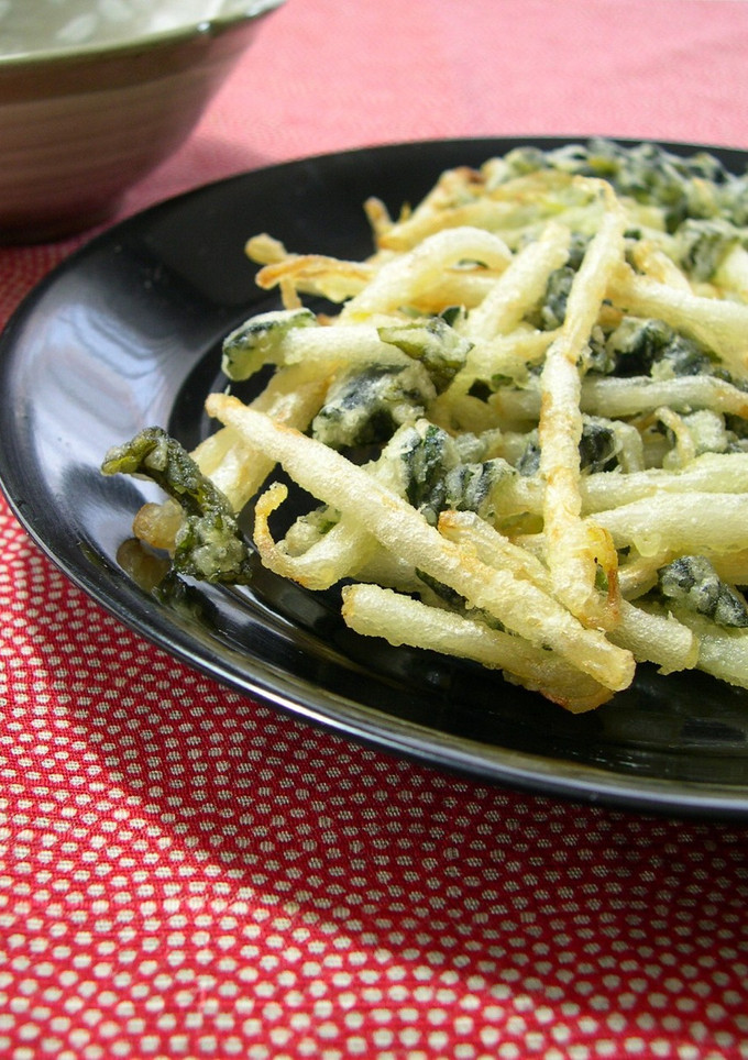 もやしとワカメのかき揚げ-レシピのメイン写真