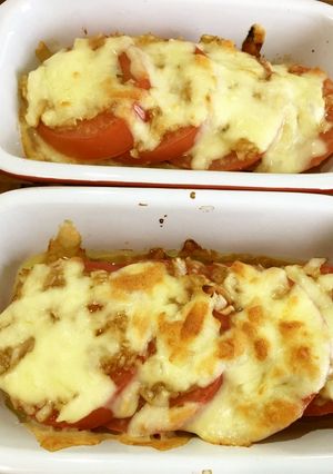 トマトのチーズ焼き-レシピのメイン写真