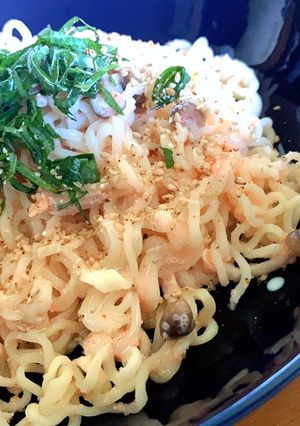 サッポロ一番冷やし明太クリーム麺-レシピのメイン写真