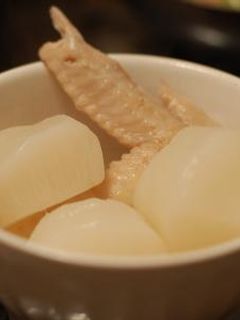 かぶと手羽先の煮たの-レシピのメイン写真