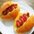 バターロールで美味しいウインナーパン