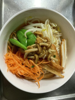 作り置き野菜とレンチン麺で冷やしラーメン-レシピのメイン写真