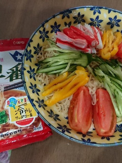 サッポロ一番で冷やしラーメン!-レシピのメイン写真