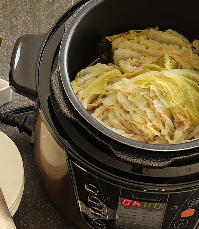 白菜と豚の重ね蒸し【電気圧力鍋】【無水】 by ワンダーシェフ圧力鍋