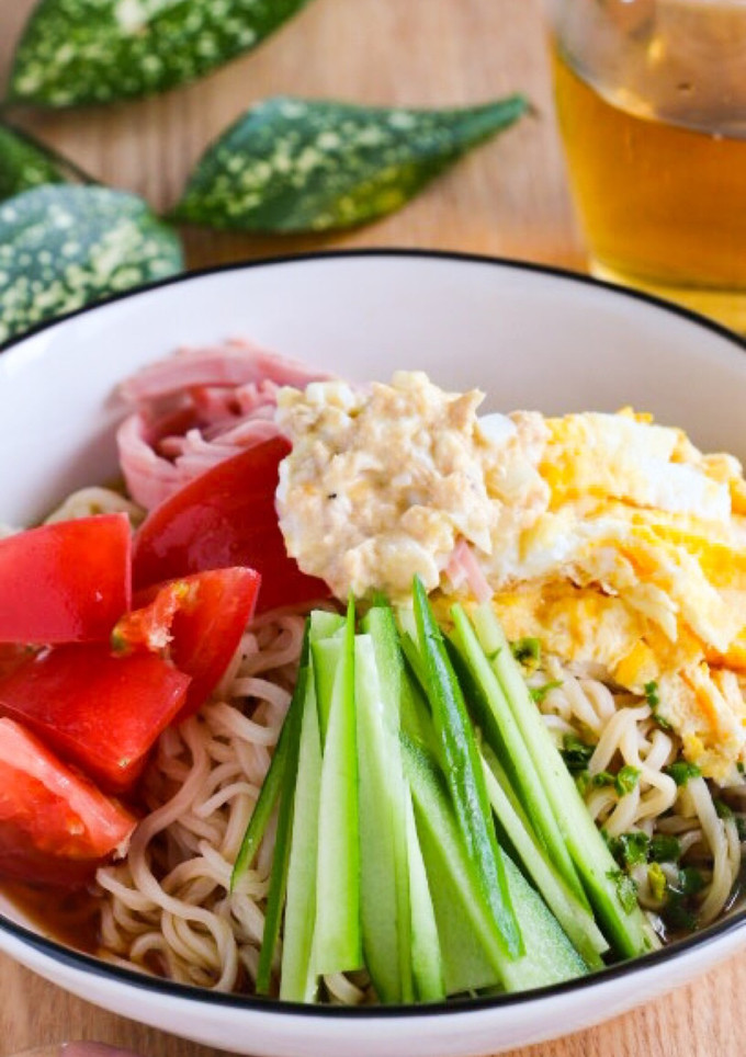 冷やし中華風♡冷やししょうゆラーメン-レシピのメイン写真