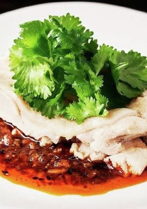 むね肉の茹で鶏　ダイエットしたい旦那用に-レシピのメイン写真