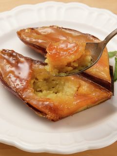 フライパンで♪焼き芋ブリュレ-レシピのメイン写真