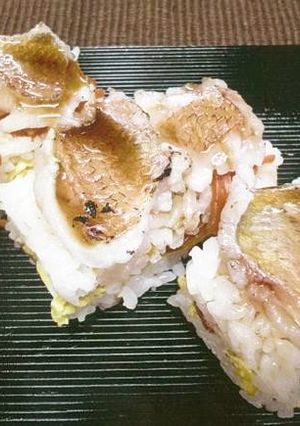 連子鯛の押し寿司-レシピのメイン写真