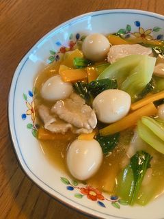 あるものでできる!簡単八宝菜風あんかけ-レシピのメイン写真
