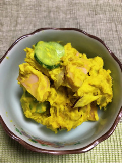 かぼちゃサラダ-レシピのメイン写真