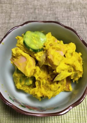 かぼちゃサラダ-レシピのメイン写真