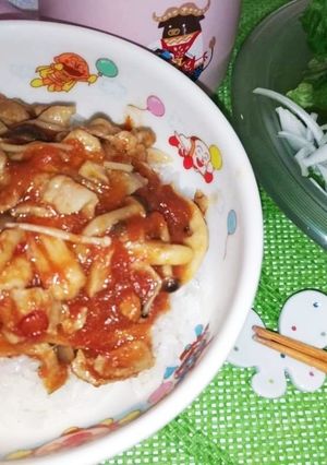 松屋のトマトカレーに似てるかも-レシピのメイン写真
