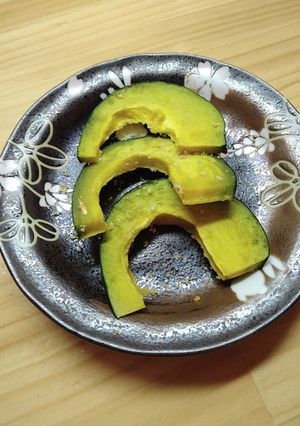 かぼちゃの粉チーズ焼き-レシピのメイン写真
