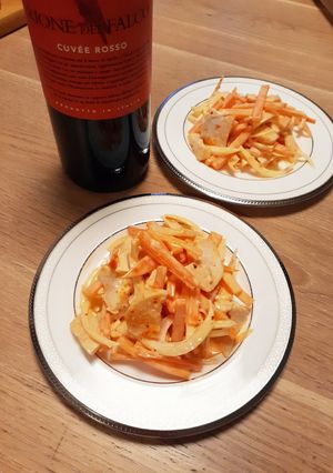 ワインに合う♪にんじん&ハリッサのサラダ-レシピのメイン写真