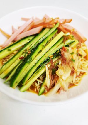サッポロ一番味噌　地中海風冷し中華-レシピのメイン写真