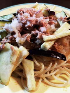 水ナスと大根おろしの冷製パスタ-レシピのメイン写真