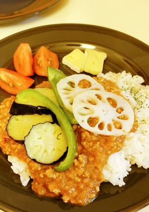 トマトたっぷりひき肉カレー-レシピのメイン写真