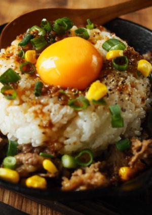 熱々鉄板牛めし-レシピのメイン写真