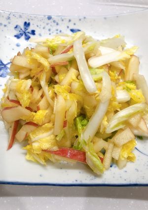 白菜とリンゴのサラダ-レシピのメイン写真