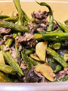 牛肉といんげんの甘辛煮-レシピのメイン写真