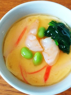 フライパンで蒸せる!カニ風味茶碗蒸し☆-レシピのメイン写真
