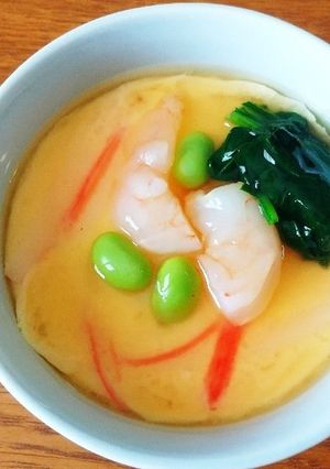 フライパンで蒸せる!カニ風味茶碗蒸し☆-レシピのメイン写真