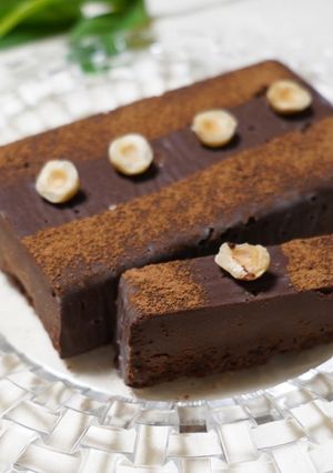 こしあん大量消費♪とろけるチョコテリーヌ-レシピのメイン写真