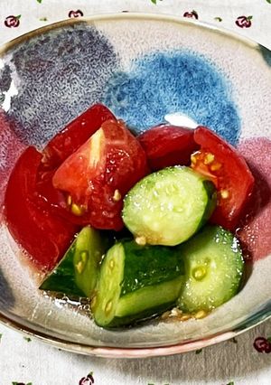 孫の為のシンプルサラダ-レシピのメイン写真