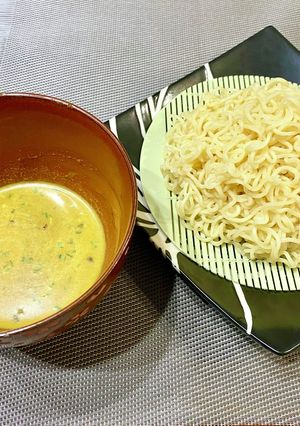 味噌バターミルクカレーつけ麺-レシピのメイン写真