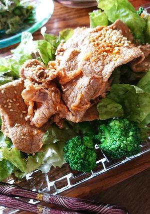 牛肉の辛味噌サラダ仕立て-レシピのメイン写真