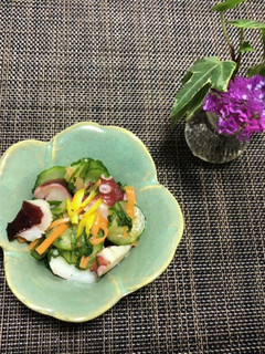 たこの酢の物-レシピのメイン写真