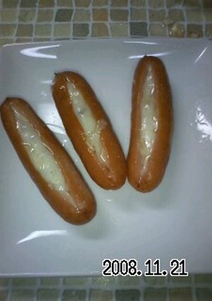 ほんとに簡単☆ソーセージinチーズ-レシピのメイン写真