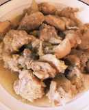 やわらかネギ塩ダレ鶏肉炒め＊秘訣はりんご