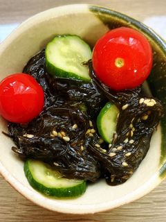 簡単!生もずくの酢の物-レシピのメイン写真