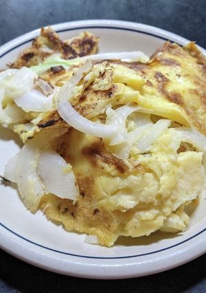 たまねぎチヂミ-レシピのメイン写真